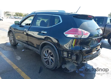 2016 Nissan Rogue Sl z USA, uszkodzony, nr VIN 5N1AT2MT6GC772695